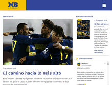 Tablet Screenshot of muyboca.com.ar